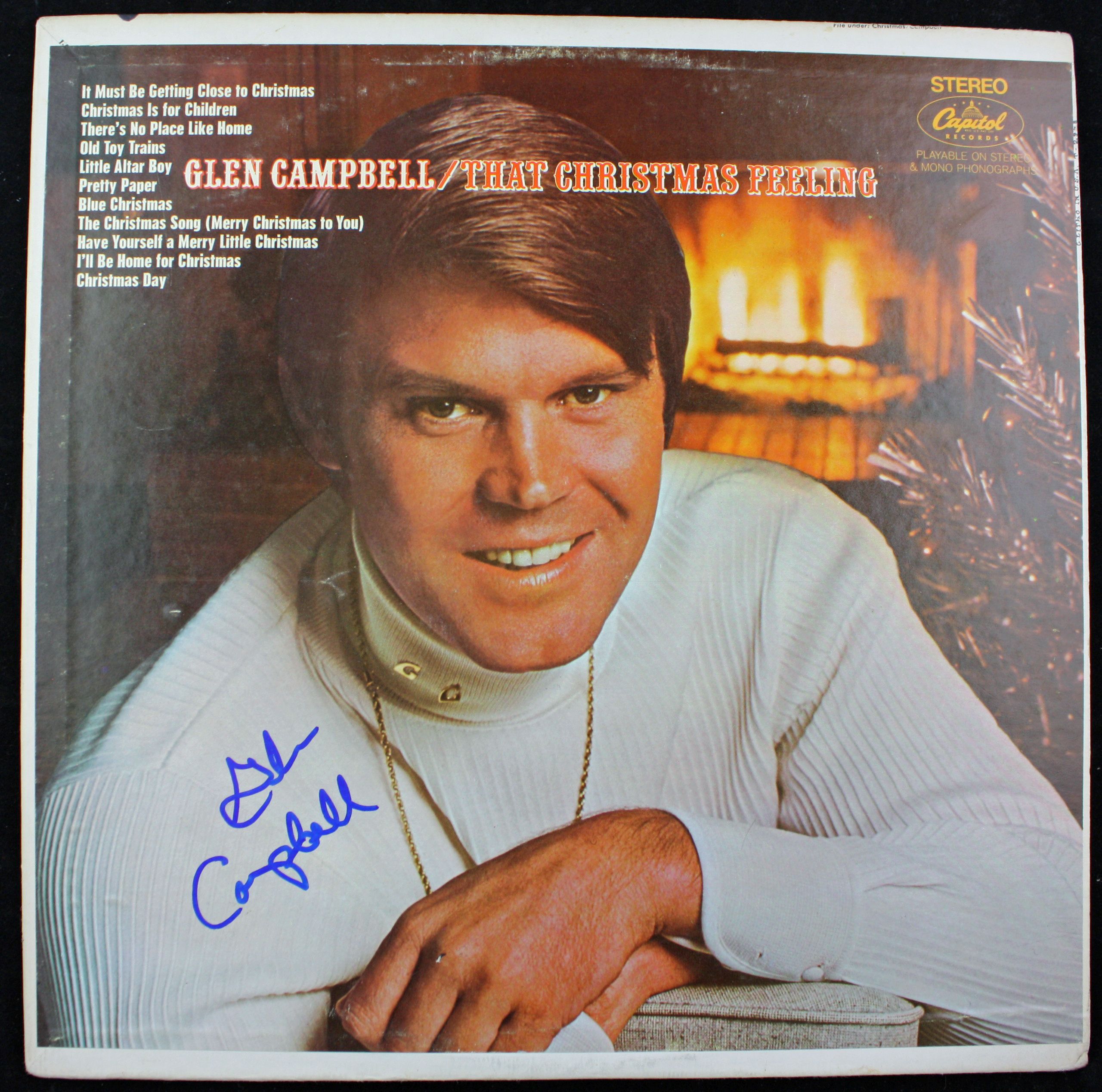 Lot Detail - Glen Campbell Signed 