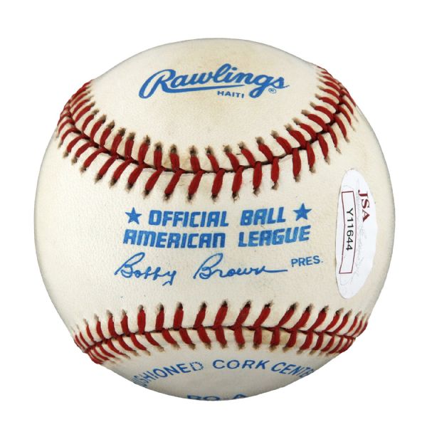 Lot Detail - Ted Williams Signed OAL Baseball With RARE Full "Theodore ...