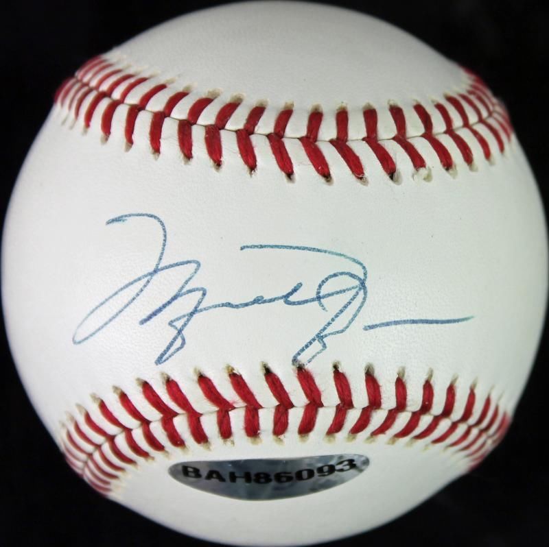 Lot Detail - Michael Jordan Signed Wilson Baseball (UDA)