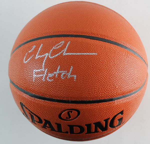 Chevy Chase Signed NBA Basketball w/ "Fletch" Inscription (PSA/DNA)