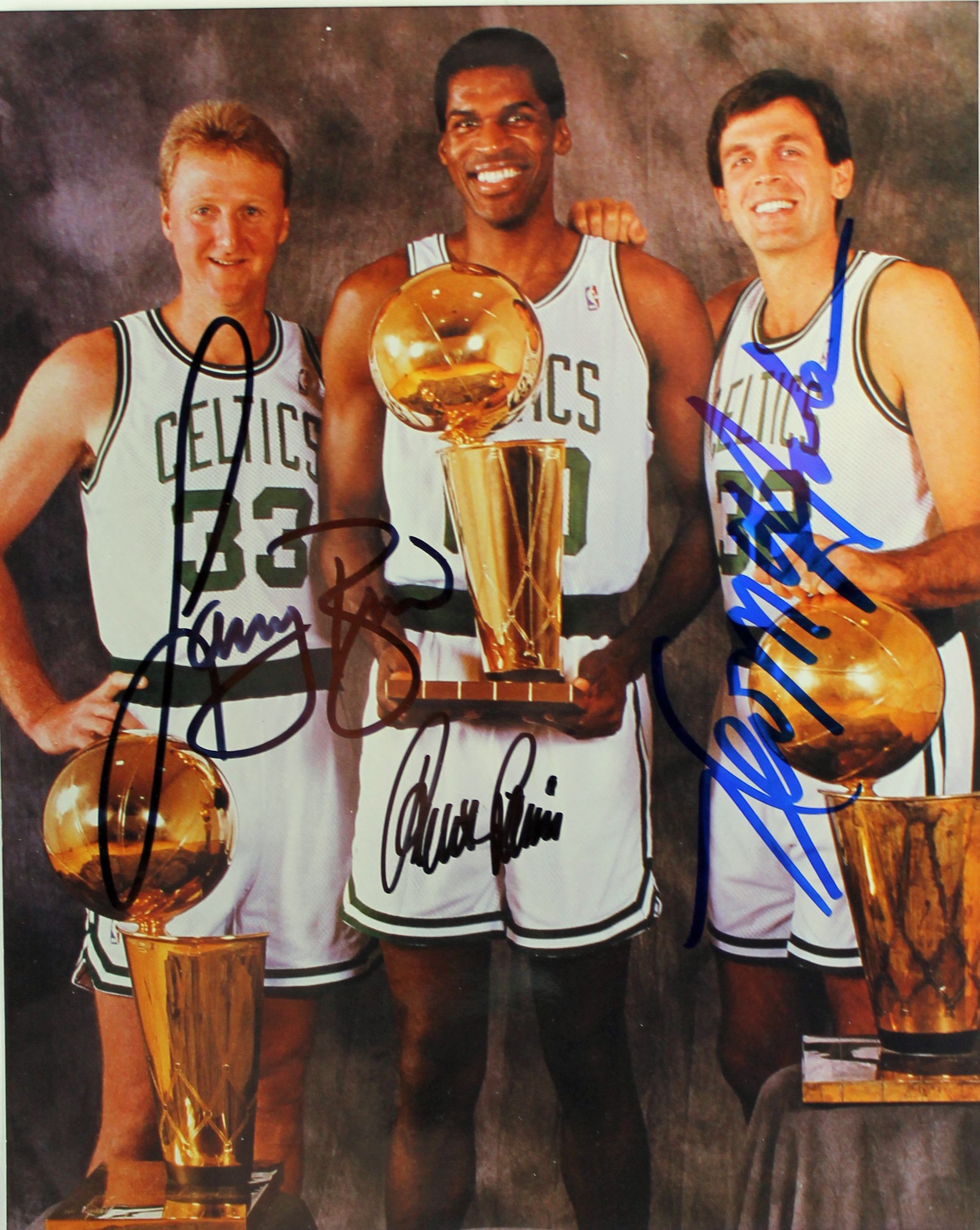 Lot Detail - 1980's Celtics Multi-Signed 8