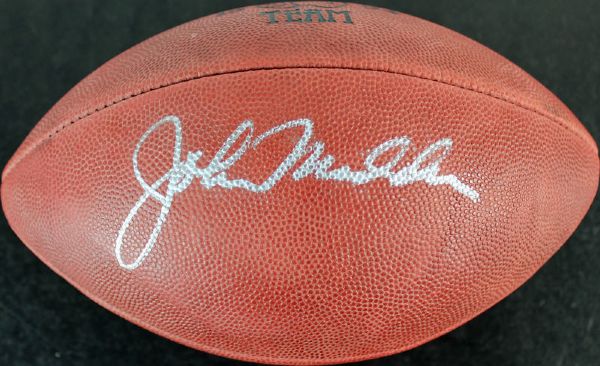 Coach John Madden Rare Signed NFL 75th Anniversary All-Madden Football (JSA)