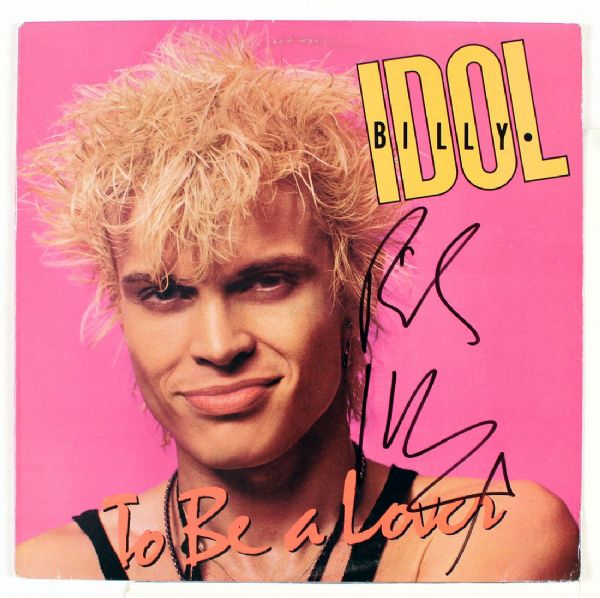 Billy Idol Signed "To Be A Lover" Album (JSA)