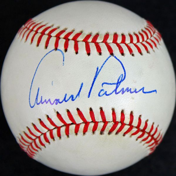 Arnold Palmer Signed ONL Baseball (JSA)