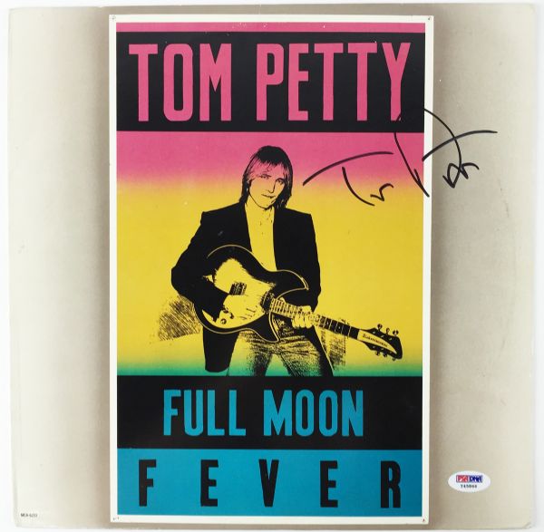 Tom Petty Signed "Full Moon Fever" Album Cover (PSA/DNA)