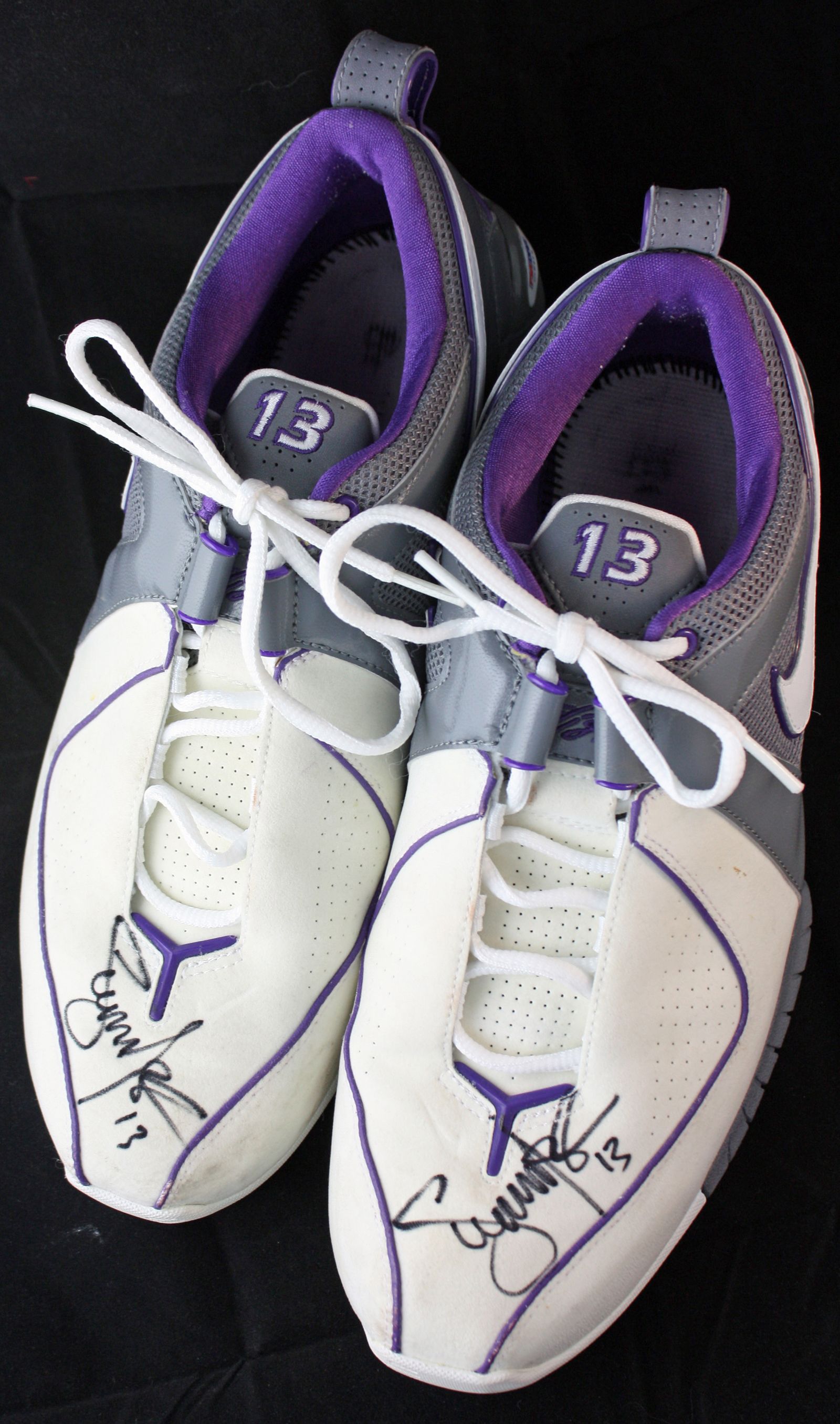 Nike Steve Nash Dual Signed Game Worn Zoom BB, Gamers Only