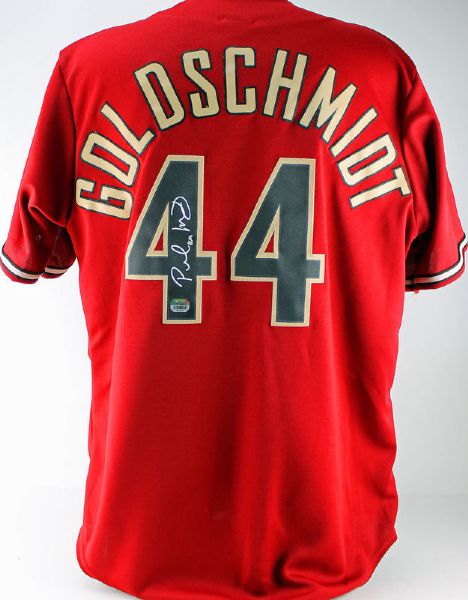 Paul Goldschmidt Signed Arizona Diamondbacks Majestic Jersey (PSA/JSA Guaranteed)