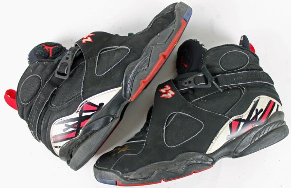 Lot Detail - 1993 Michael Jordan Game Worn Nike Air Jordan 8 Basketball  Sneakers - Worn During NBA Playoffs! (UDA)