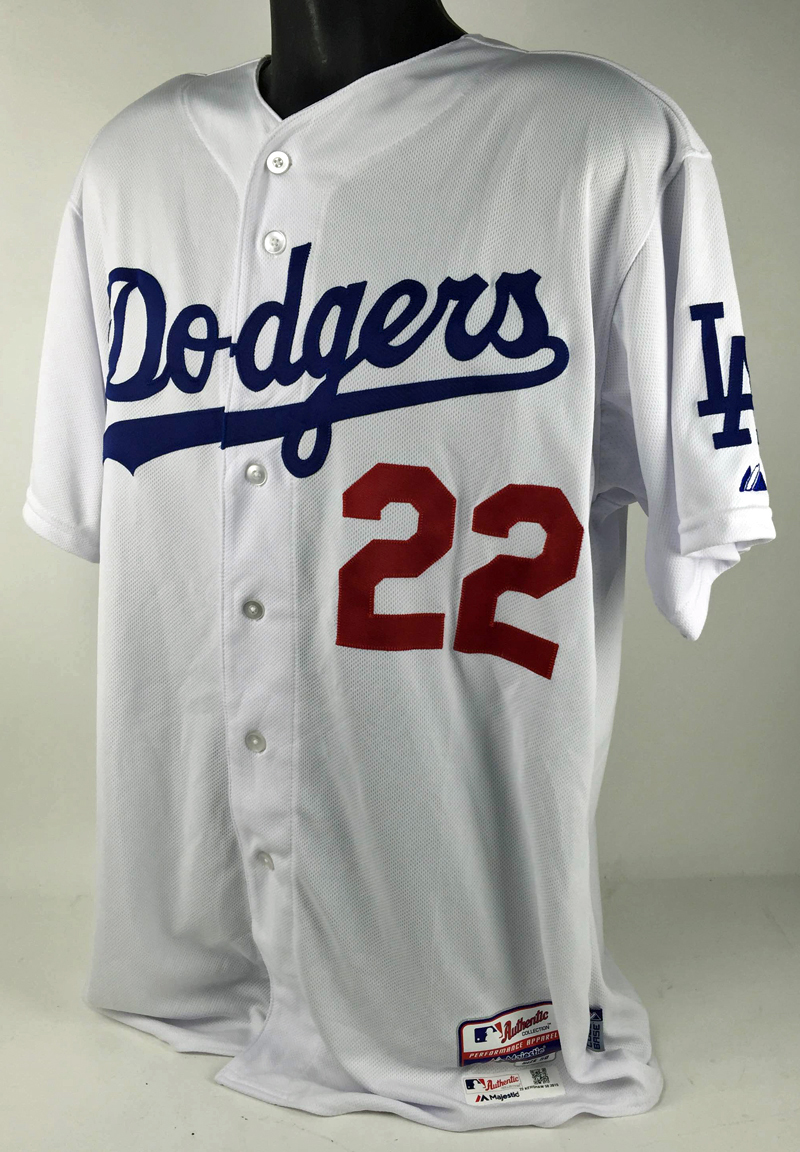 2011 Clayton Kershaw Game Worn Los Angeles Dodgers Jersey., Lot #81590