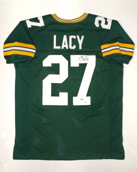 Eddie Lacy Signed Green Bay Packers Jersey (PSA/DNA)