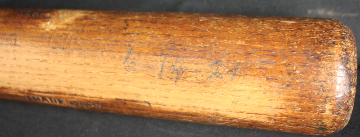 Babe Ruth Game Used Hillerich & Bradsby Bat Mears A7