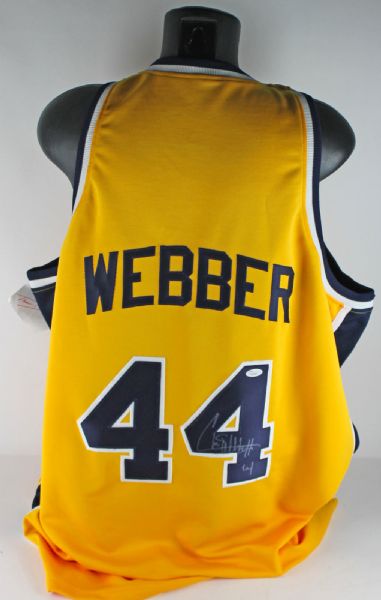 Chris Webber Signed Limited Edition DCDS High School Jersey (JSA)