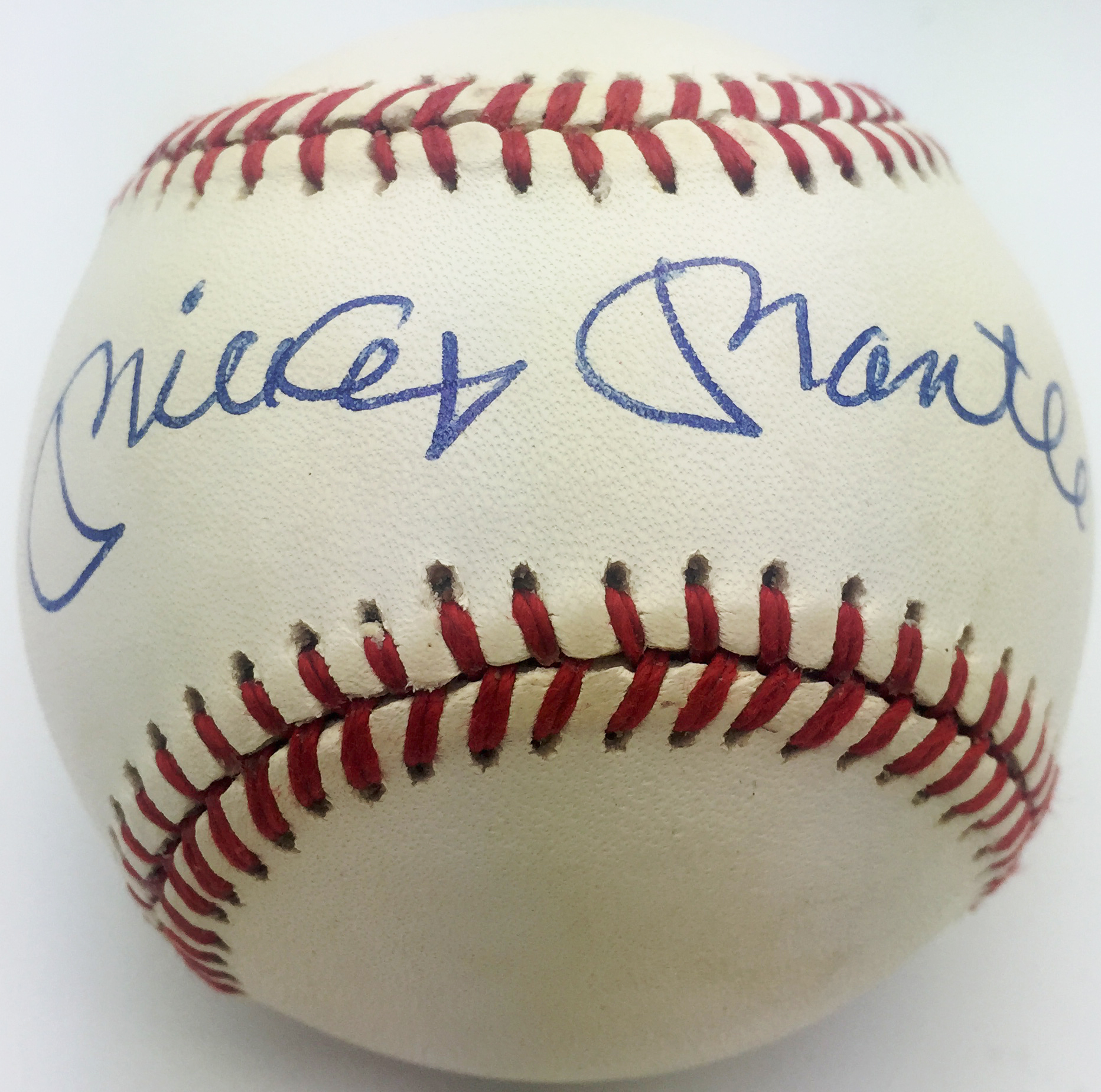 Lot Detail - Mickey Mantle Signed OAL Baseball (JSA)