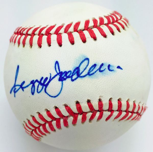 Reggie Jackson Signed OAL Baseball (JSA)