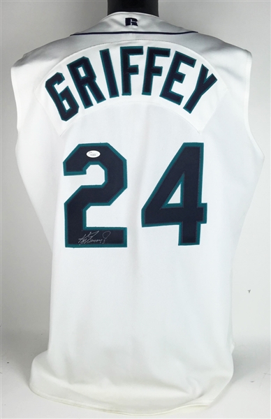 Ken Griffey Jr. Signed Seattle Mariners Jersey Vest (JSA)