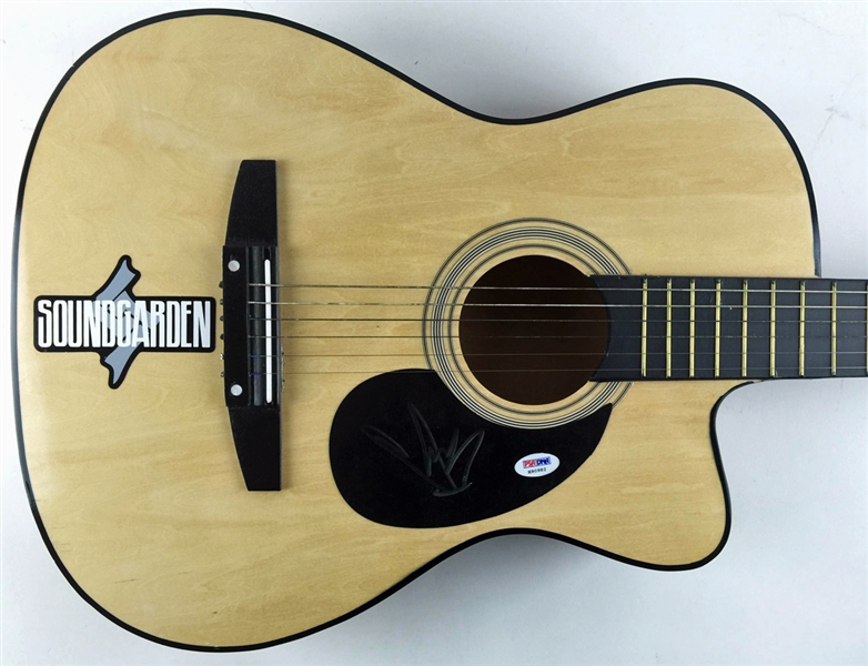 Soundgarden: Chris Cornell Signed Acoustic Guitar (PSA/DNA)