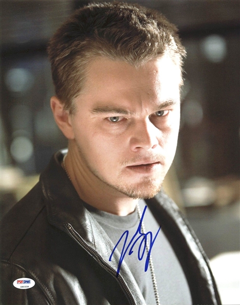 Leonardo DiCaprio Signed 11" x 14" Color Photo from "The Departed" (PSA/DNA)