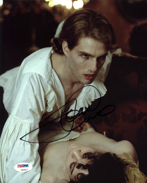 Tom Cruise "Interview With The Vampire" Signed 8" x 10" Photo (PSA/DNA)