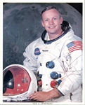 Apollo 11: Neil Armstrong Superb Signed UNINSCRIBED 8" x 10" NASA Photograph (JSA)