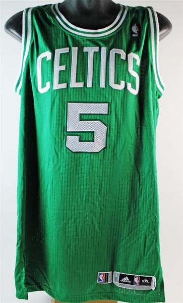 Kevin Garnett 2012 Game Used Celtics Jersey (MEARS & NBA/MeiGray LOAs)