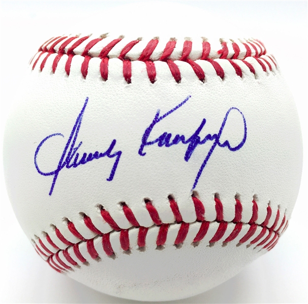 Sandy Koufax Signed Near-Mint OML Baseball (JSA)
