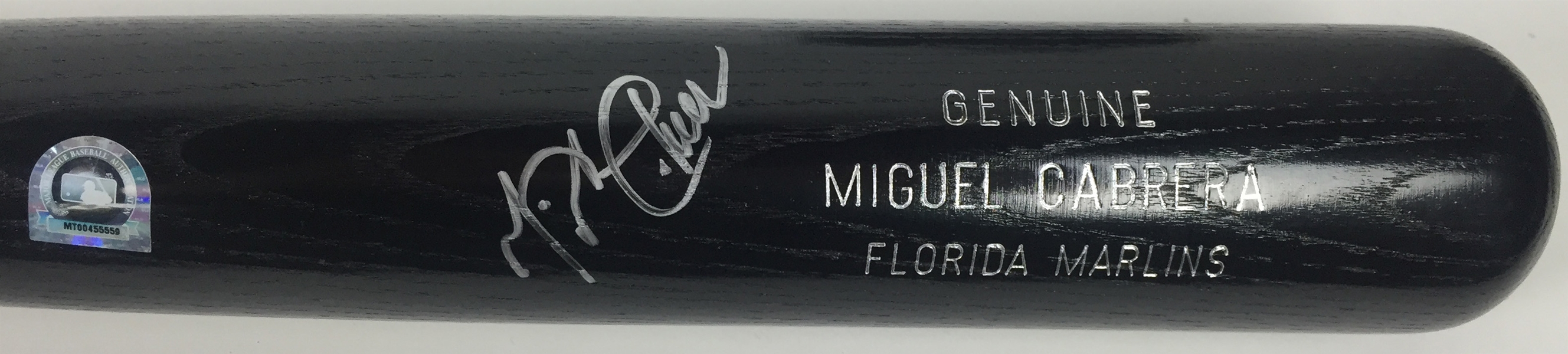 Miguel Cabrera Signed Personal Model Baseball Bat (MLB Authentication)