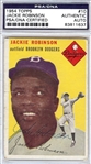 Jackie Robinson Vintage Signed 1954 Topps #10 Baseball Card (PSA/DNA Encapsulated)