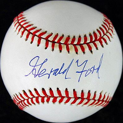 President Gerald Ford Signed OAL Baseball (PSA/DNA)
