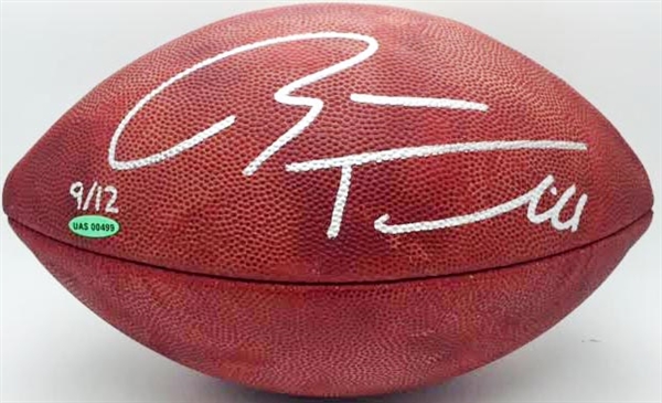 Ryan Tannehill Signed Limited Edition (9/12) Official NFL Leather Football (Upper Deck)