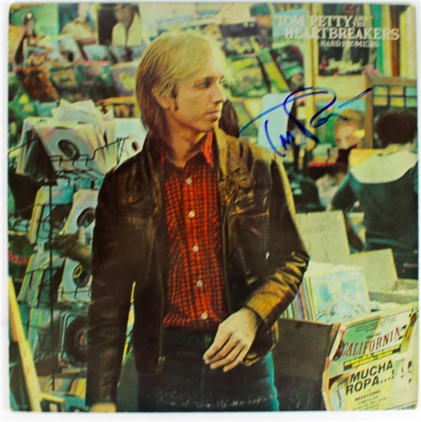 Tom Petty Signed "Hard Promises" Album (JSA)