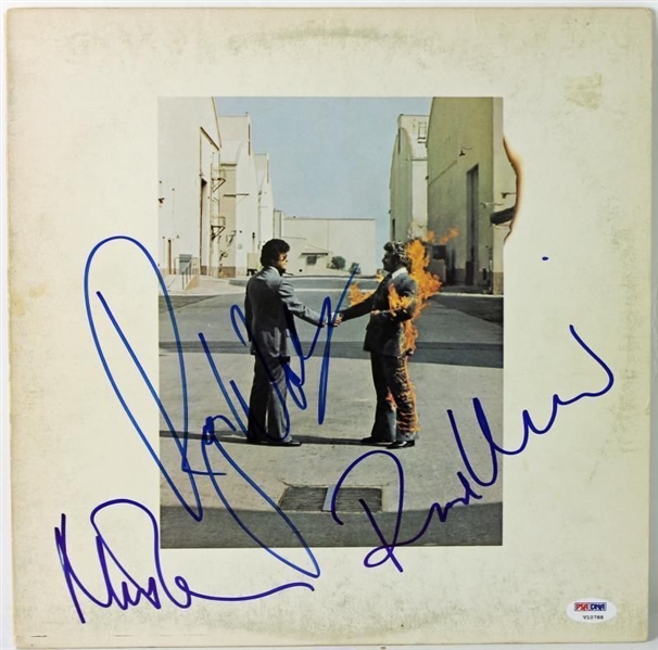 Pink Floyd Group Signed "Wish You Were Here" Album with Waters, Mason & Wright (PSA/DNA)
