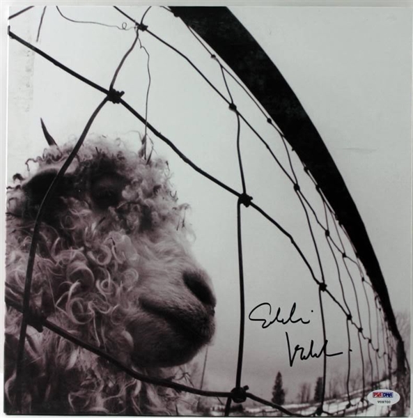 Eddie Vedder Signed Pearl Jam "Vs." Vinyl Record - PSA/DNA Graded GEM MINT 10!