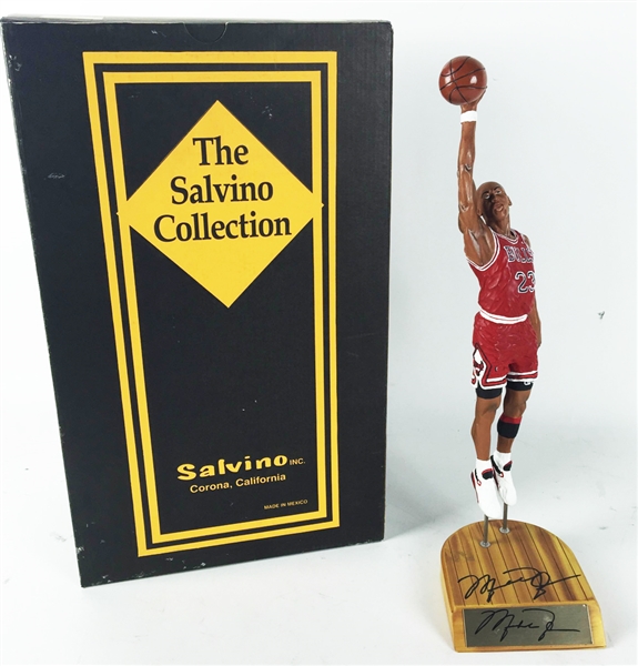 Michael Jordan Signed Limited Edition Salvino/Upper Deck Figurine (PSA/DNA)
