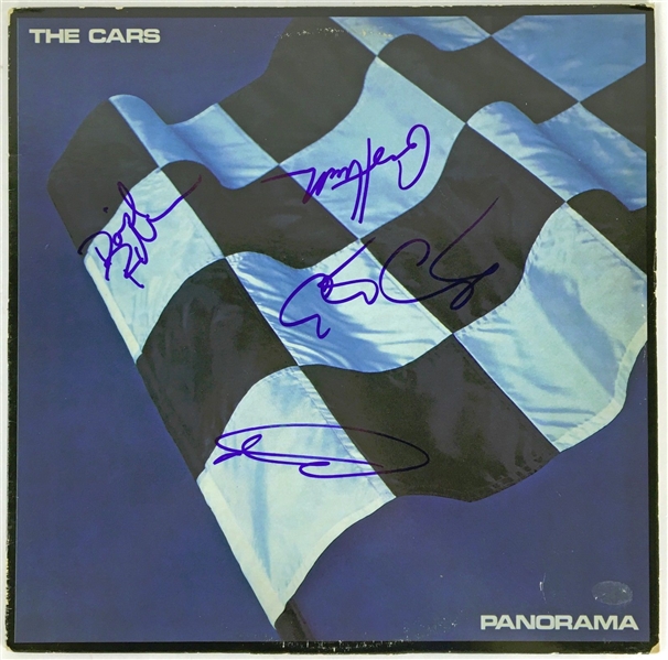 The Cars Group Signed (4) "Panorama" Vinyl Album (JSA)