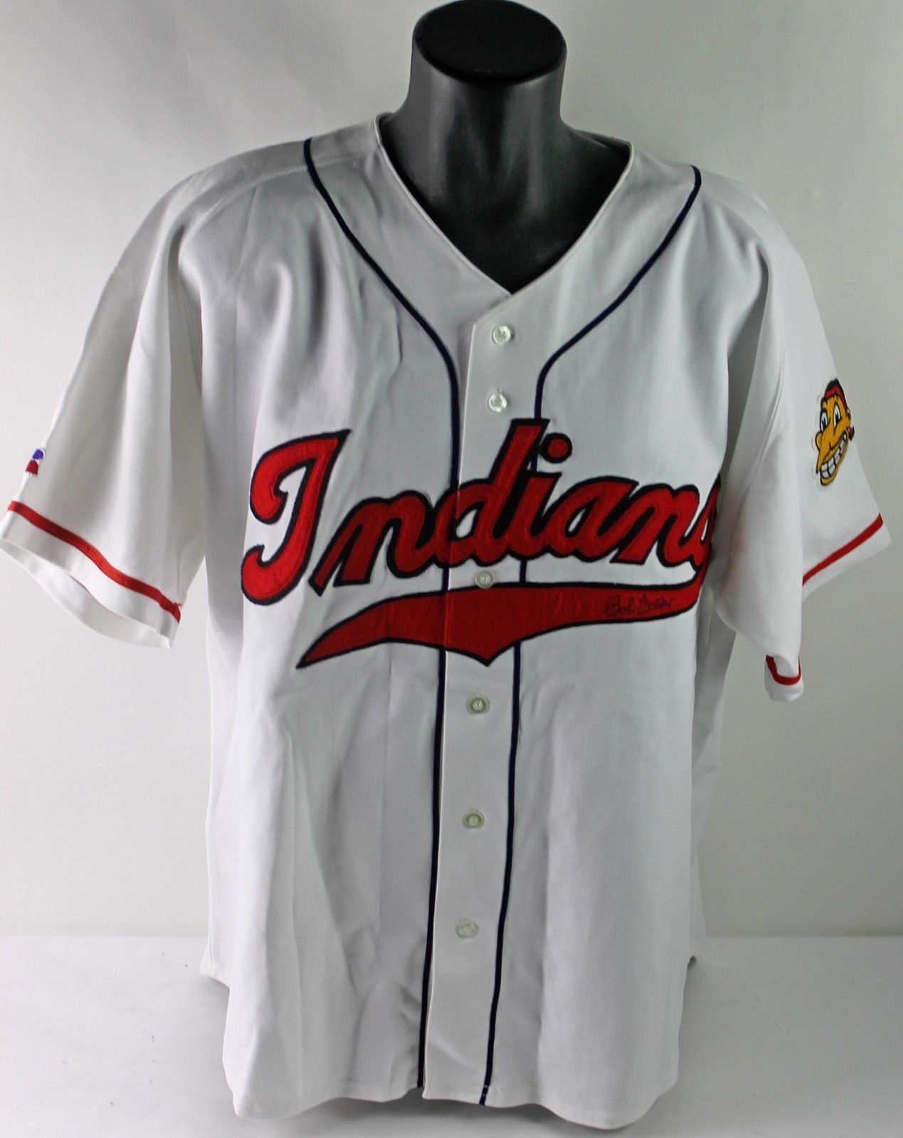 Lot Detail - Bob Feller Signed Cleveland Indians Jersey (PSA/DNA)