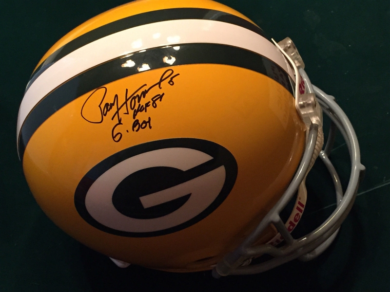 Paul Hornung Signed Packers Full Size Helmet (JSA)