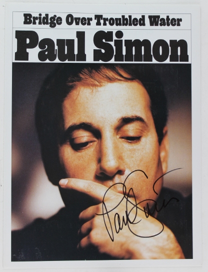 Paul Simon Signed "Bridge Over Troubled Water" Song Book (PSA/JSA Guaranteed)