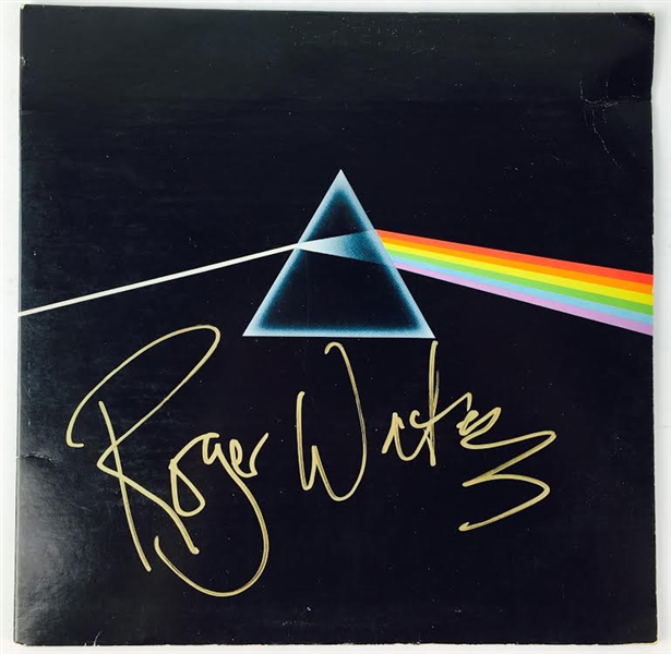 Pink Floyd: Roger Waters Boldly Signed "Dark Side of the Moon" Album (PSA & REAL/Epperson Guaranteed)