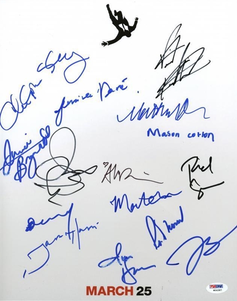 Mad Men Cast Signed 11" x 14" Promotional Photo w/ 14 Signatures! (PSA/DNA)