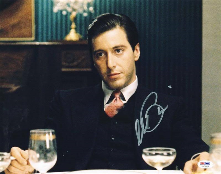 Al Pacino In-Person Signed 11" x 14" Photo from "The Godfather" with Superb Autograph! (PSA/DNA ITP)