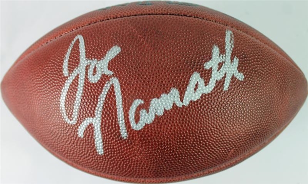 Joe Namath Signed Wilson NFL Football (PSA/DNA)