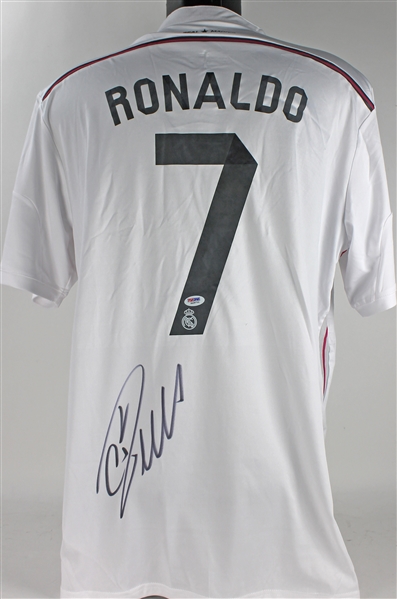 Cristian Ronaldo Signed Adidas Real Madrid Jersey (PSA/DNA)