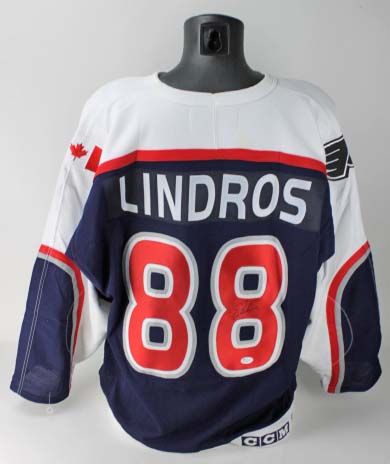 Eric Lindros Signed Official CCM 2000 NHL All-Star Jersey (JSA)