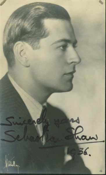 Sebastian Shaw (Unmasked Vader) Rare Signed 3" x 5" Black & White Vintage Photograph (PSA/DNA Guaranteed)