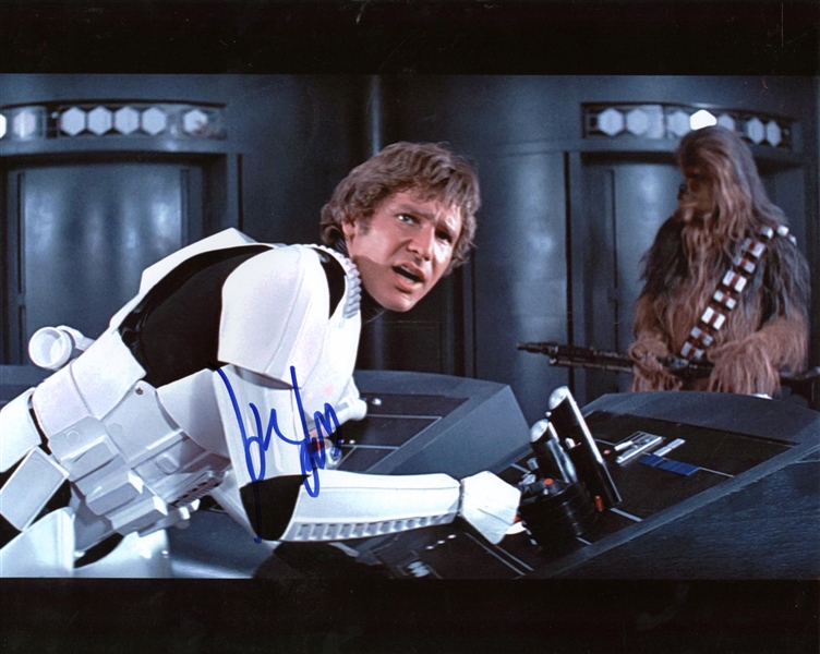 Harrison Ford Signed 11" x 14" Color Storm Troopers Photograph (PSA/DNA Guaranteed)