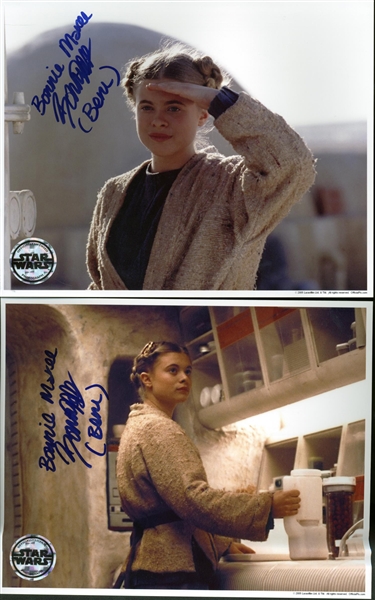 Bonnie Maree Piesse Lot of 2 (Two) Signed 8" x 10" Photos w/ Rare Full Name Autograph! (PSA/DNA Guaranteed)