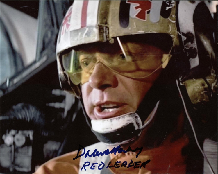 Drewe Henley Rare Signed & Inscribed "Red Leader" 8" x 10" Photograph (PSA/DNA Guaranteed)