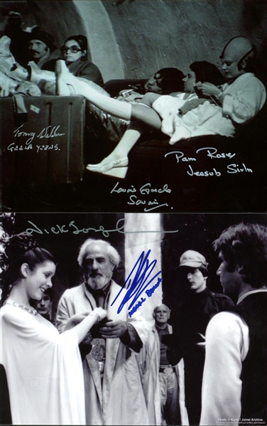 Lot of Twelve Signed 8" x 10" Photos From The Original 1977 Star Wars! (PSA/DNA Guaranteed)