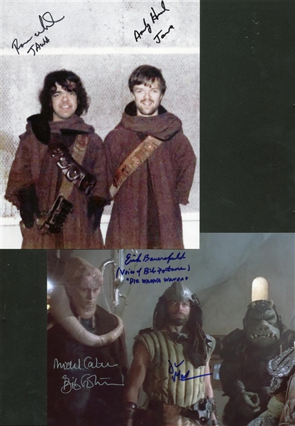 Lot of Fifteen ROTJ Signed 8" x 10" Color Photos (PSA/DNA Guaranteed)