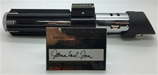 James Earl Jones Signed Master Replicas Light saber Display (PSA/DNA Guaranteed)